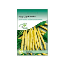 Kraido Yellow Dwarf French Bean Seeds Aurie de Turda Phaseolus Vulgaris 50 Seeds Grow Your Own Vegetables Perfect for Outdoor Growing in Raised Beds