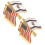 Decoratieve Metalen Lapel Pins Israël Vs Multi 1