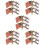 Decoratieve Metalen Lapel Pins Israël Vs Multi 9