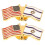 Decoratieve Metalen Lapel Pins Israël Vs Multi 2