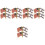 Decoratieve Metalen Lapel Pins Israël Vs Multi 5