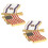 Decoratieve Metalen Lapel Pins Israël Vs Multi 3