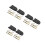 6Sets Secure Motorcycle Rear Carrier Rack Black Thickened PP Material 9