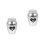 2Pcs Stainless Steel Pet Cinerary Urns Silver Durable Funeral Boxes 8