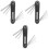 3Sets Multiformaat Vouwbare Sleutelset Voor -Het- 3