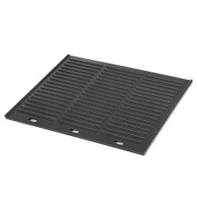 Onlyfire Universal Cast-Iron Griddle Plate, Reversible Cooking Griddle Pan for Gas/Charcoal Grills and Gas Hob, 17.913.80.5 inch