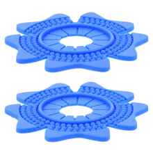 2Paren Paar Blauwe Auto Ruitenwisser Arm Beschermhoezen PVC