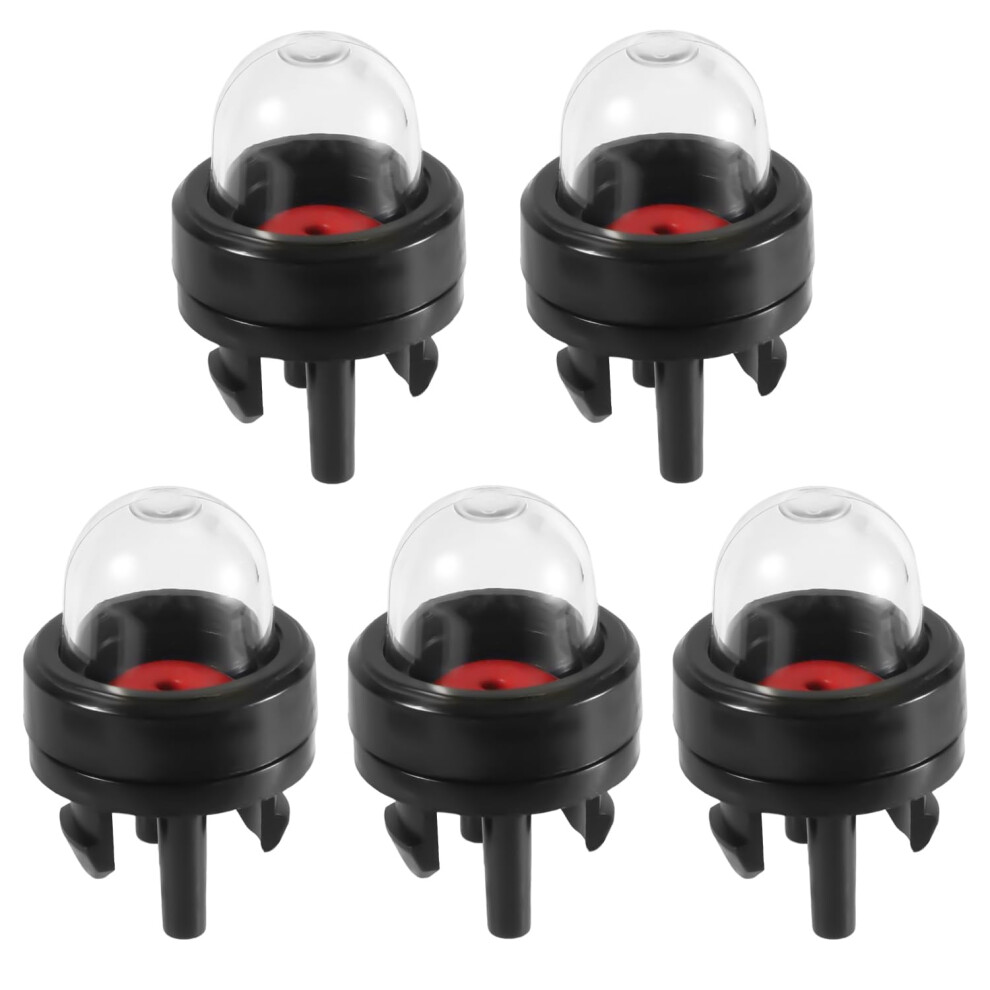 Nqeuepn 5Pcs Snap In Primer Bulb Pump, Replacement Primer Bulbs Chainsaw Carburetor Primer Fuel Bulb Compatible With Walbro 188-512 Wt-23A Poulan Echo Chains