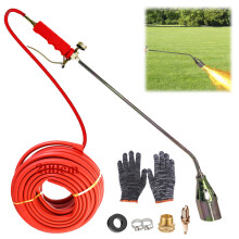 New Portable Propane Torch Weed Burner Kit, 2026 Weed Torch with Turbo Trigger, 35mm Nozzle 200cm Hose Flamethrower for Flame Weeding, Roofing, Snow