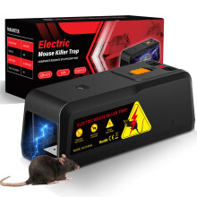 Electric Mouse Traps,Jkevow Rat Traps 2800V High Voltage,Mouse Traps for Kitchen,Garage,Warehouse- Effective on Big & Small Mouse