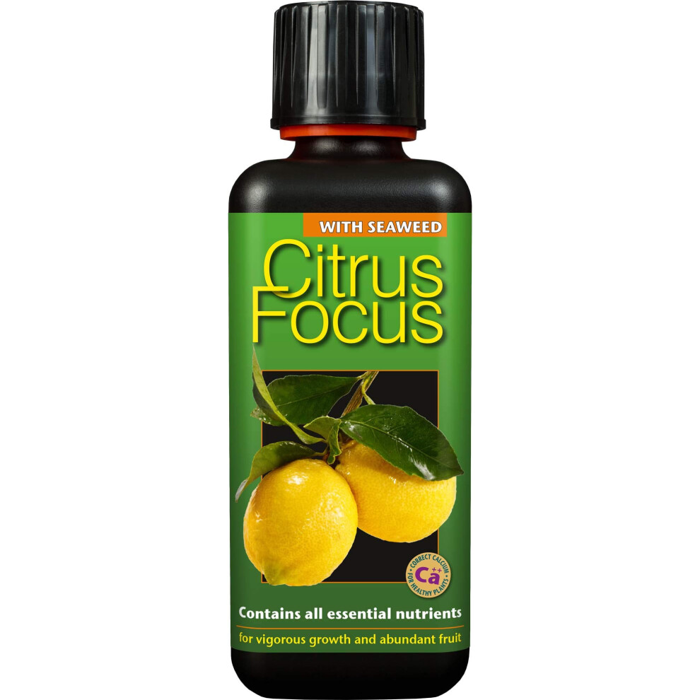 Growth Technology Ltd Citrus Focus Liquid Concentrated Fertiliser 300 Ml