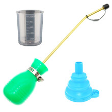 BITEYI Pest Control Bulb Sprayer Handheld Pesticide Diatomaceous Earth Powder Duster With Long Copper Tube Easy-to-Use To Get Rid of Bugs & Pests (Gr