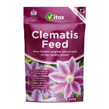 Vitax Clematis Feed, Boosts Growth & Flowering, Specially Tailored Nutrient Mix, Suitable For Clematis, Honeysuckle, Passion Flower And Other Climber