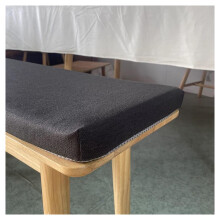 moismk Bench Cushion Outdoor 120cm/150cm/100cm x 40cm, Seat Cushions for Indoor Furniture Non-Slip Washable Bench Cushions Cover, 45D High-Resilience