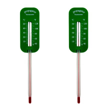 HowseHold Soil Thermometer for Gardening (2 Pack) Temperature Probe for Seeds, Plants, Greenhouse, and Outdoor Soil Monitoring UK Outdoor