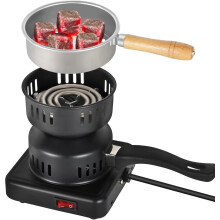 Charcoal Starter, Electric Stove ETL Approved Durable Multipurpose Electric Stove,Overheat Protection Hookah Coconut Coals Burner (1)