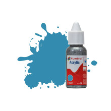 Humbrol DB0048 Acrylic Paint N0 48 Mediterranean Blue Gloss