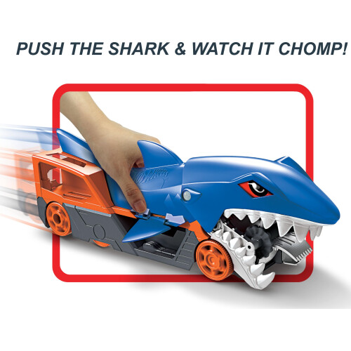 Hot Wheels Hot Wheels Shark Chomp Transporter  Includes 164 Vehicle 2