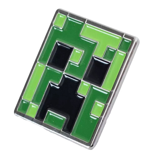 Minecraft Minecraft Enamel Pin Creeper Badge 1