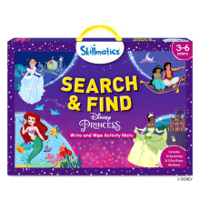 Skillmatics Preschool Learning Activity - Search and Find Disney Princess, Educational Game for Kids, Toddlers Who Love Toys, Art & Craft Activities,