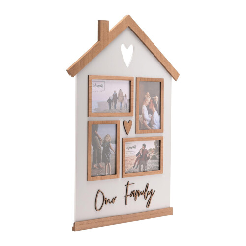 Celebrations Moments Collage Photo Frame House Shaped 1
