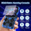 Febotak R36S Retro Handheld Game Console, 128GB Retro Gaming Console with 30+ Mainstream Emulators, 40,000+ Classic Games, Open Source Linux System, 3