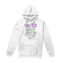 (XXL, White) Nickelodeon Mens 90s Kid Hoodie