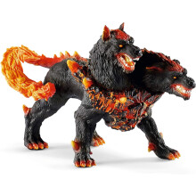 SCHLEICH 42451 Hellhound Eldrador Creatures Toy Figurine for children aged 7-12 Years, 05 x 6.3 x 14.76 inch
