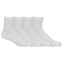 Calze Casual Non Stringenti Dr. Scholl's per Diabete e Circolazione - 4 6 Paia, Bianche, 7-12 US