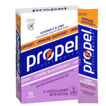 Propel Immuun Ondersteuning Poeder Citroen Zwarte Bessen