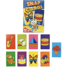 D.A.Y. Republic Classic Snap Card Game Cute Design Styles, Matching Pairs Game, Family Games, Great Memory Boosting Activity and Ideal Screen Free Fu