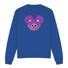(XXL, Royal Blue) Sesame Street Unisex Adult The Abby Aura Sweatshirt