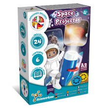 Science4you Space Torch and Projector for Kids Age 4+ - Solar System Projector Torch, Explore the Universe, Galaxy Light with Planets for Kids, Space