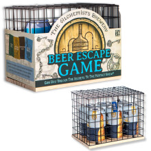 Boxer Gifts Escape Room-Novelty Beer Gifts For Men-Brain Teaser Puzzles For Adults - Joke Present For Dad Husband Boyfriend, Amber