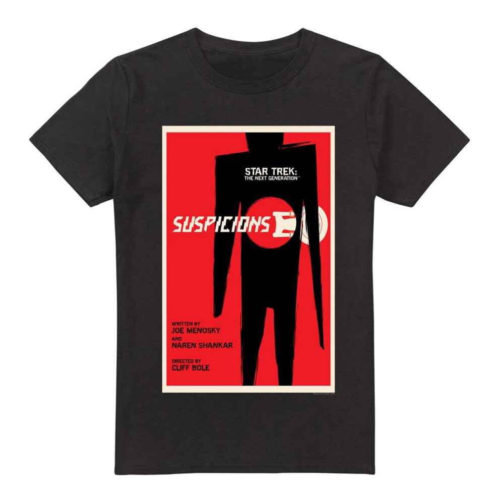 Star Trek (4Xl, ) Mens The Next Generation Season 6 Episode 22 T-Shirt Black
