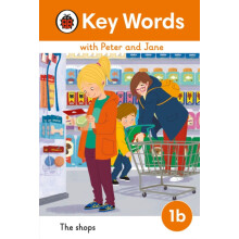 Key Words with Peter and Jane Level 1b The Shops by Ladybird Hardcover