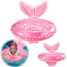 Vibbang Baby Swimming Ring, Inflatable Baby Pool Float Children Summer Waist Float Ring with Float Seat Infant Training Swim Waist Float Ring for Age