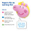 Peppa Pig Peppa Pig PP17 Peppa's Flip Up Learning Pad For Kids - Interactive Learning and Child Development,Colours and Numbers Recognition,Coordination and Co 4