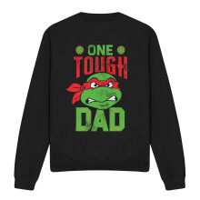 (XXL, Black) Teenage Mutant Ninja Turtles Unisex Adult One Tough Dad Fathers Day Sweatshirt