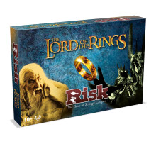 Winning Moves Lord of the Rings RISK Strategy Board Game, Join the Middle-Earth battle covering events of the Fellowship of the Ring, The Two Towers