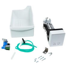 Frigidaire IM116000 Eiswürfelmaschinen-Kit für Kühlschränke, Weiß