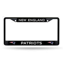 Rico Industries NFL New England Patriots Marco de Placa de Licencia Cromado 6 x 12.25"