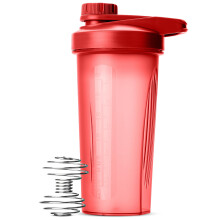 Mr. Pen - Bottiglia Shaker per Proteine, 28 oz, Rossa con Tappo a Vite e Pallina Frusta