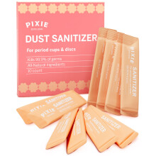 Pixie Cup Dust Disinfettante per Coppette Mestruali - Igienizzante per Disco Mestruale