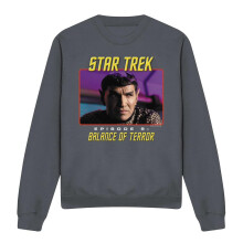(XXL, Charcoal) Star Trek Unisex Adult Balance of Terror Sweatshirt