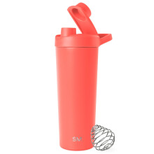Botella mezcladora de acero inoxidable Simple Modern de 24 oz | Vaso aislado para proteínas y batidos | Colección Rally