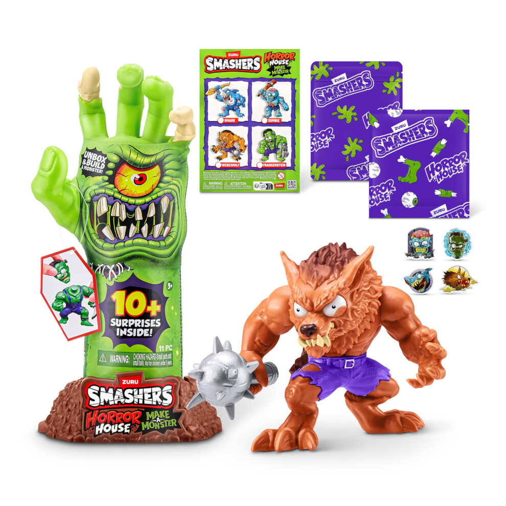 Photos - Creativity Set / Science Kit Smashers Horror House Dissect  by ZURU, Smashable Toy for Boys(WEREWOLF)