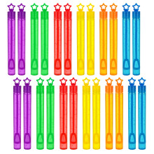 KIPEREE 36 Pack Bubbles Party Bag Fillers for Kids – Star Shaped Multicolor Bubble Wands, Perfect for Boys and Girls 3+