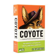 Exploding Kittens Coyote by Tim Ferriss, A Challenge Card Game for The Whole Family-Party Game for Ages 10 and Up-Great for Adults, Teens, and Kids