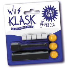 KLASK: The Magnetic Award-Winning Party Game of Skill - for Kids and Adults of All Ages That's Half Foosball, Half Air Hockey (Spare Parts)